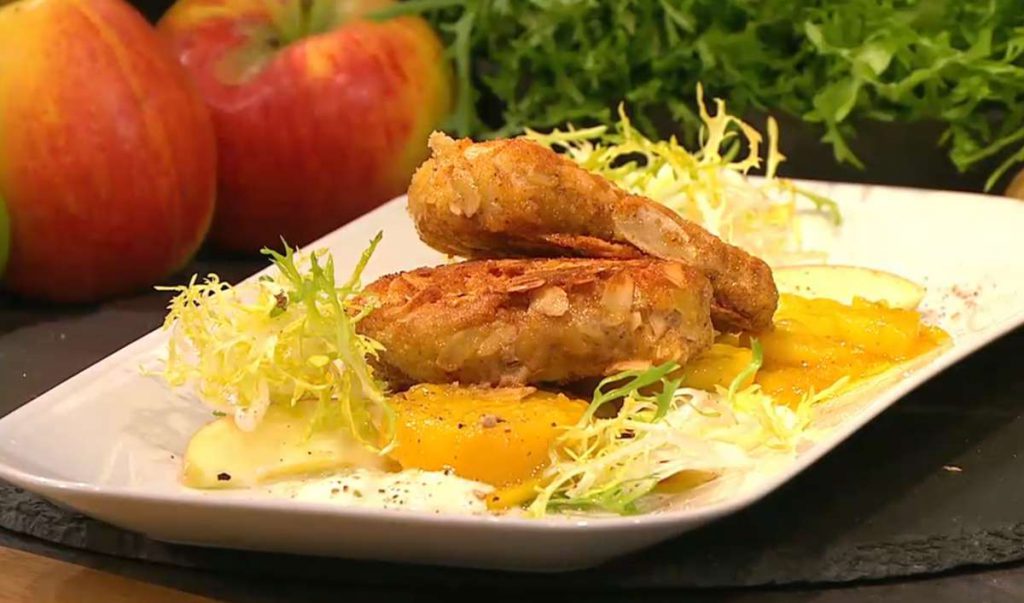 Rezept: Andreas Geitl Kalbsmedaillons mit Curry-Kartoffelsalat und Limettencreme