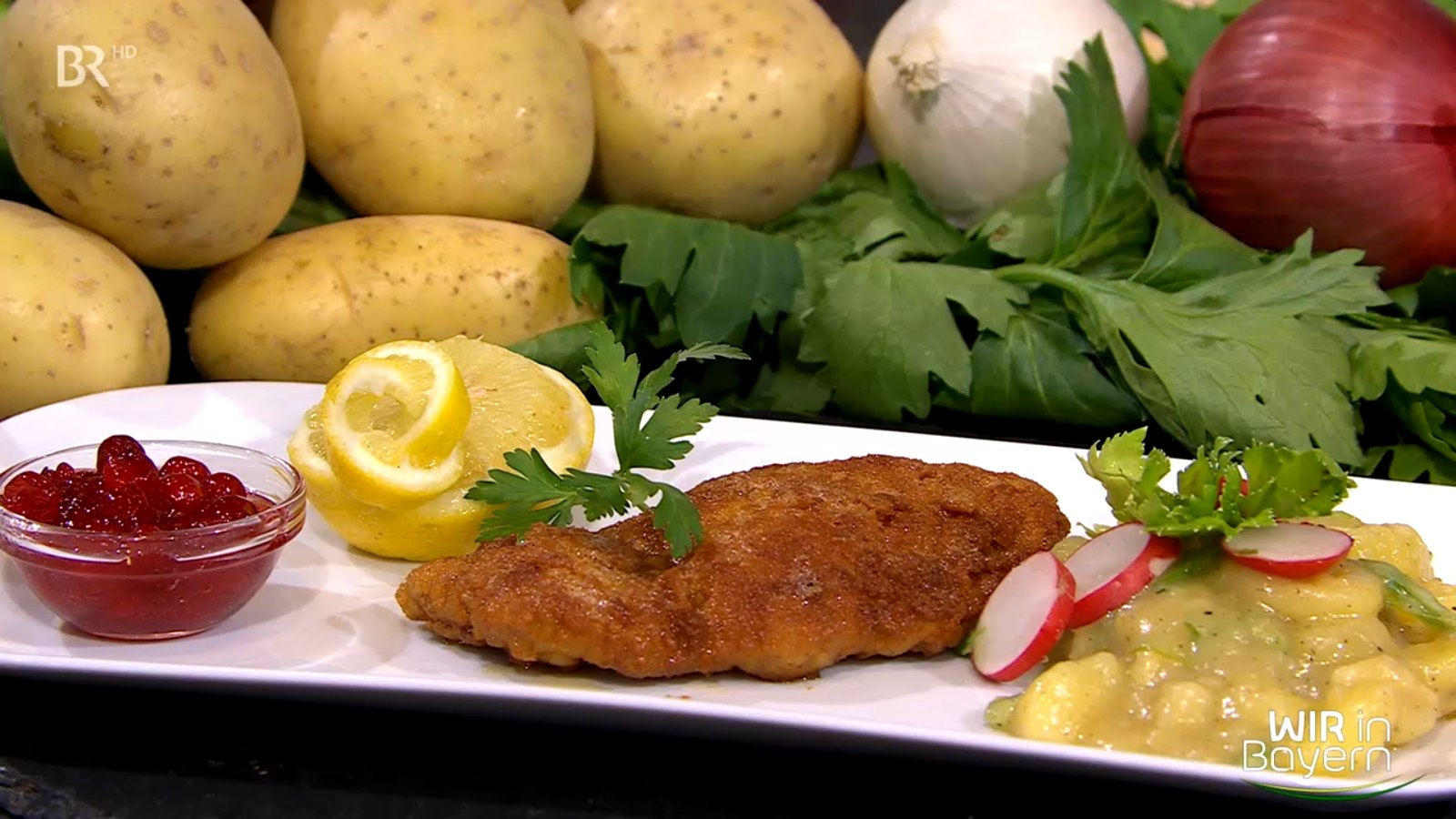 Rezept Andreas - Geitl Wiener Schnitzel mit Kartoffel-Sellerie-Salat